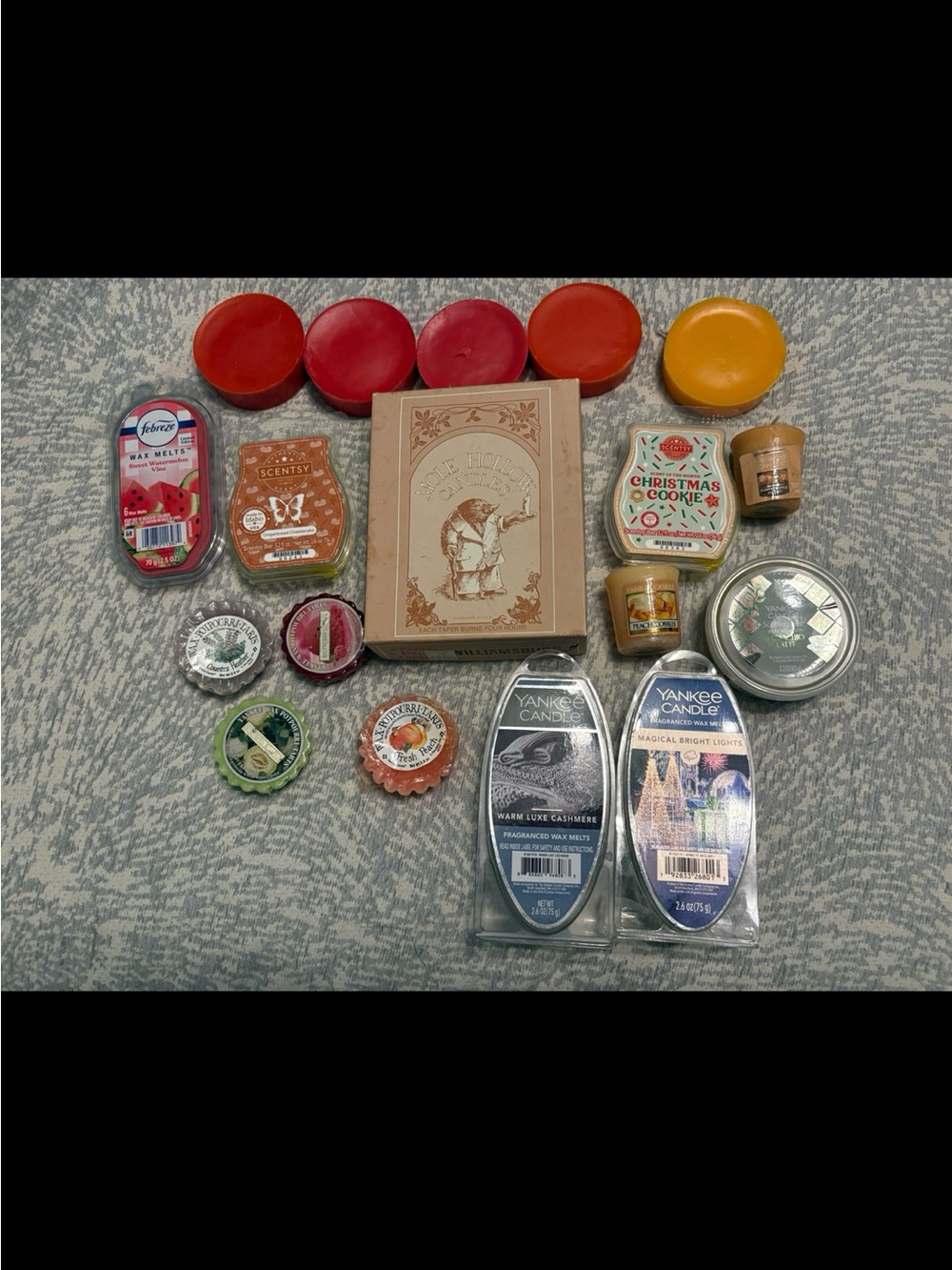 Yankee Candle warmer cups scentsy bars vintage yankee scents wax melts car fresh